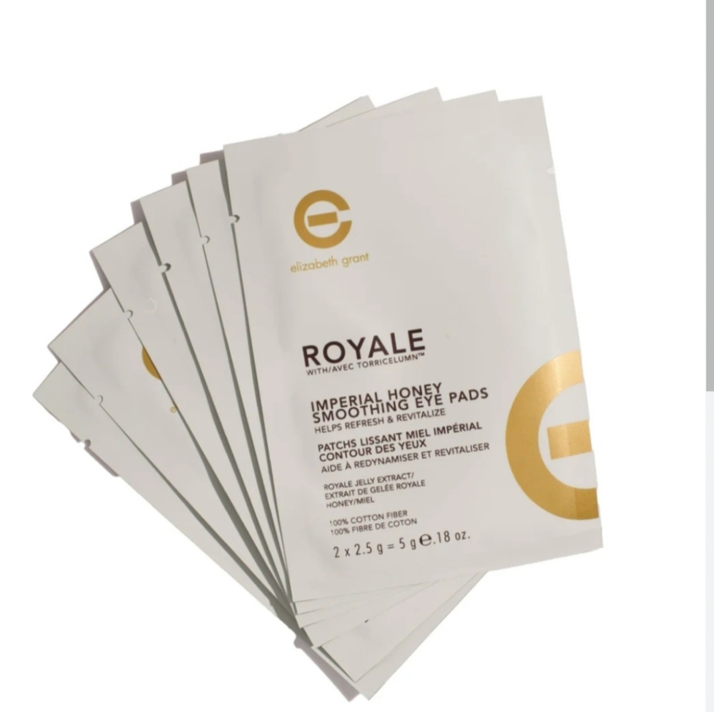 18 Packs Royale Imperial Honey Elizabeth Grant Soothing Eye Pads Skincare